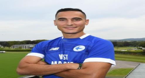 "فإن مع العسر يسرا".. رسالة مؤثرة من أنور الغازي بعد انتقاله لكارديف سيتي